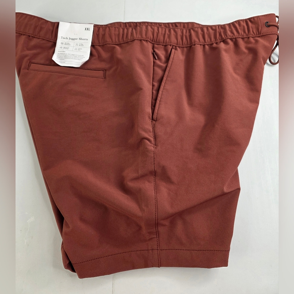 Goodfellow & Co Men's Rust Orange Drawstring Shorts Size XXL NWT U-2982